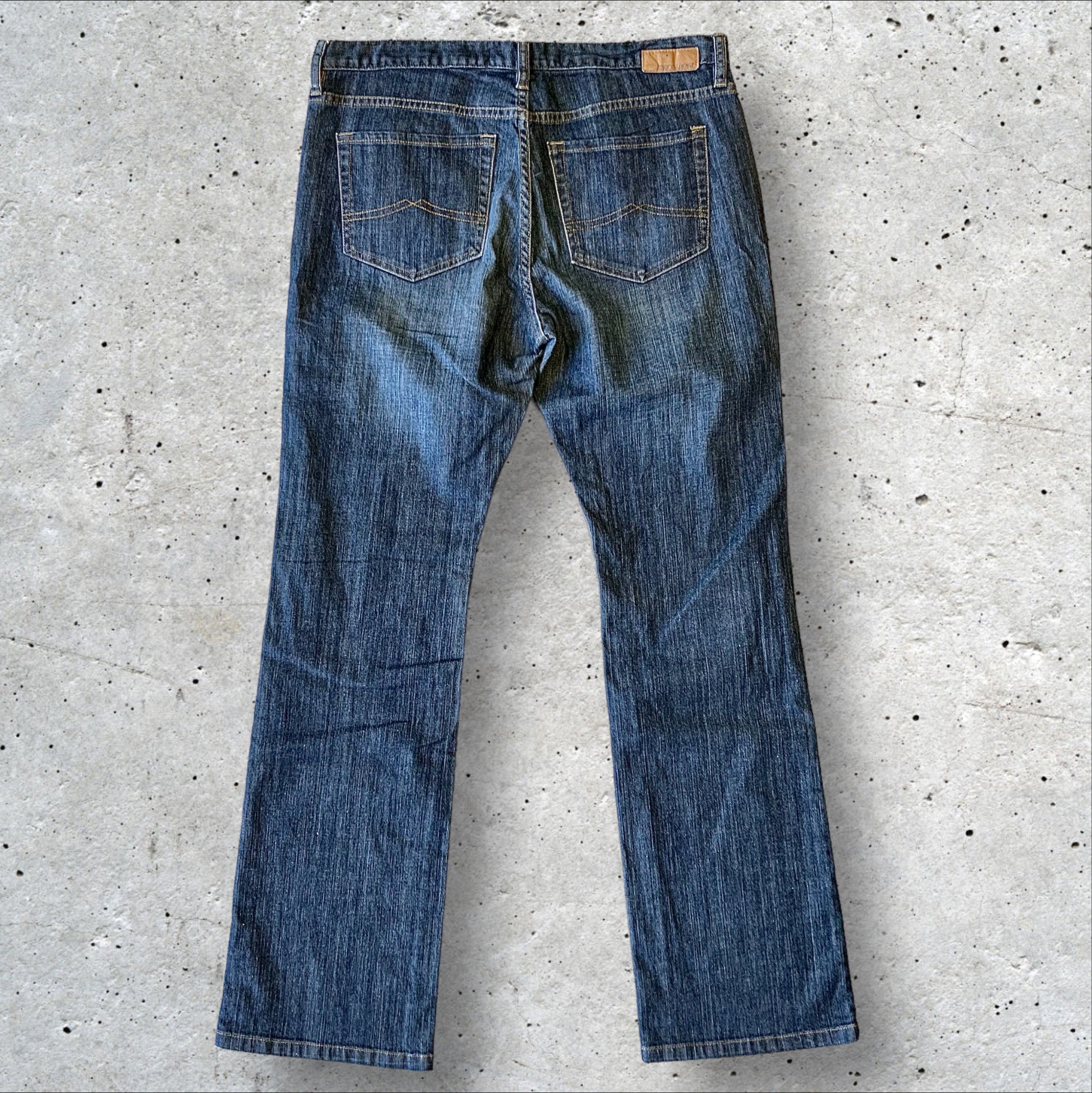 JEANSWEST ' Tummy Trimmer' Size 16 Bootcut Indigo Blue Jeans Size 16