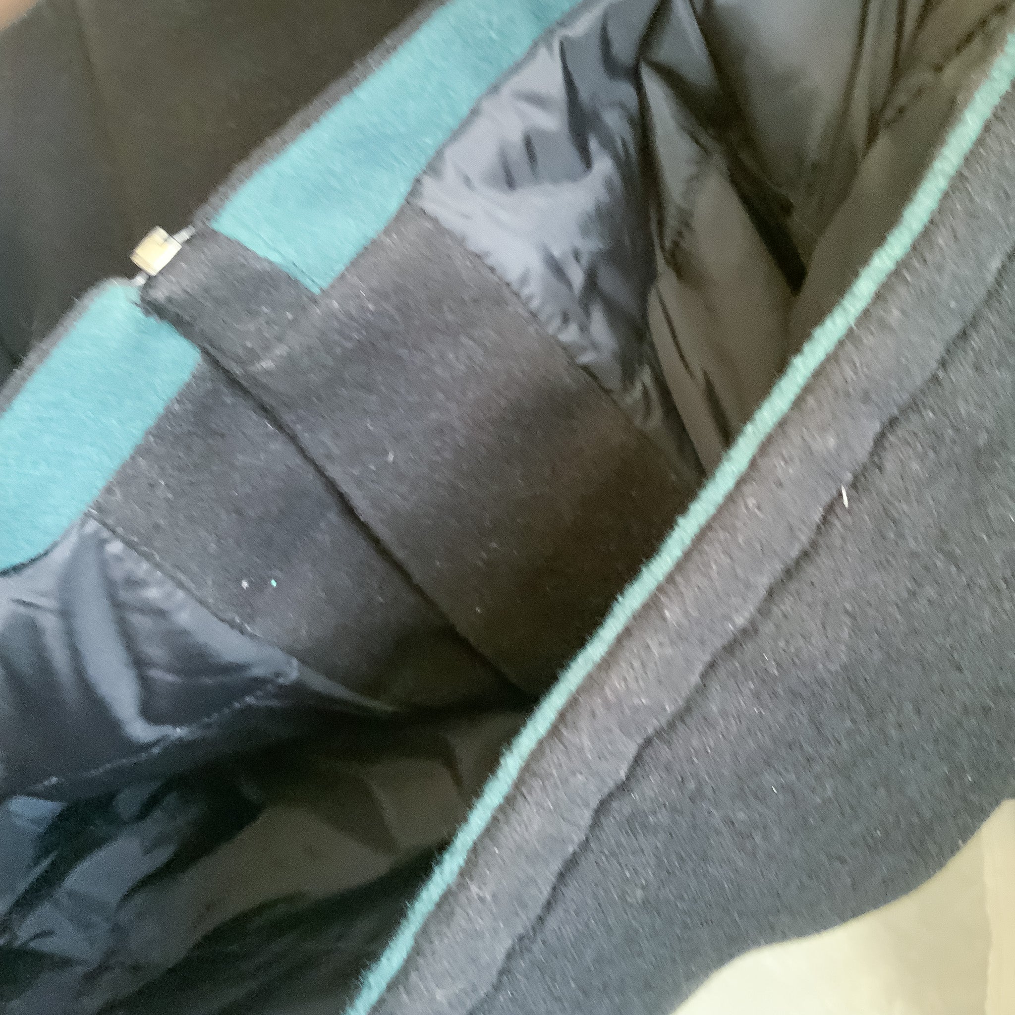 RHYTHM Black Green Long Sleeves Zip Up Jacket - Size 8